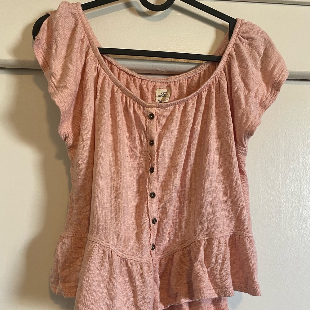 Pink O’Neill flowy top